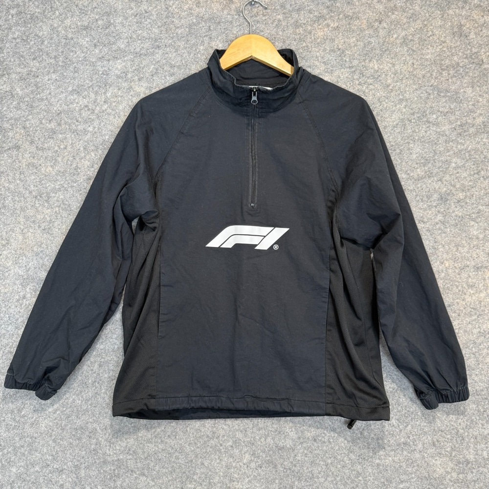 Forumula 1 Pacsun Eco Trackside Anorak Jacket Mens Small F1 Exclusive‎ Black
